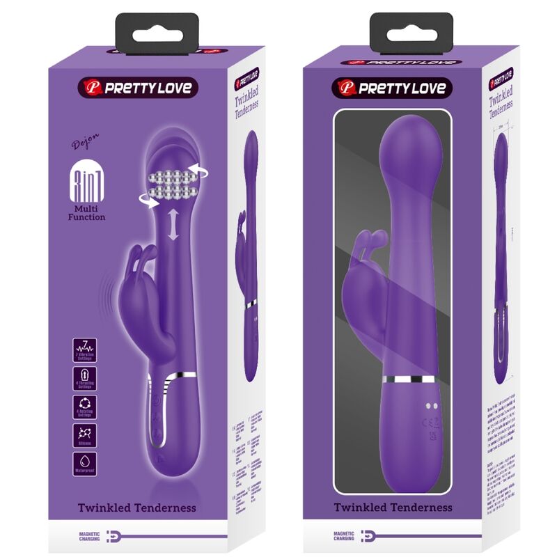High Tech-Dejon Rabbit Vibrator 3 in 1 Multifuncțional 5 img 181769 a31044254676d81f3a66cea884473e16 1