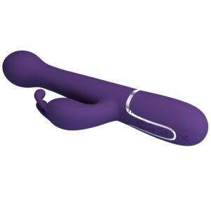 High Tech-Dejon Rabbit Vibrator 3 in 1 Multifuncțional 13 High Tech-Dejon Rabbit Vibrator 3 in 1 Multifuncțional - imagine 3