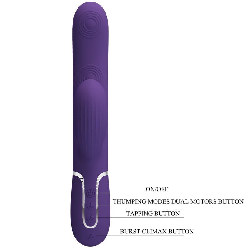 High Tech-Perlita Vibrator G-spot 3 in 1 Multifuncțional 8 img 181786 337aacab261496e25d0936e20a251ef7 1