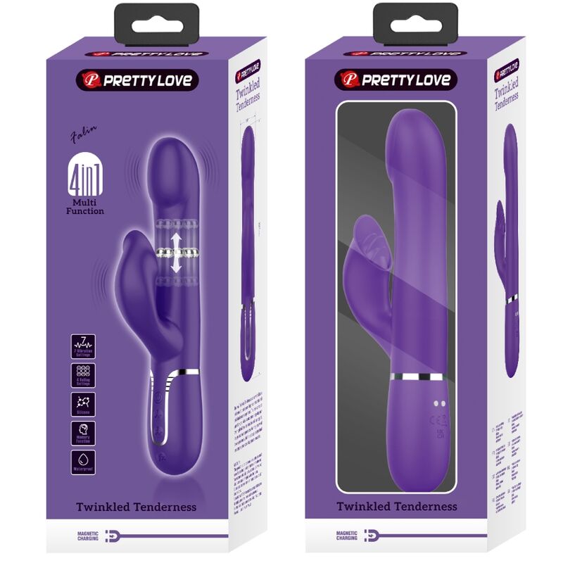 High Tech-Zalin Rabbit Vibrator Pearls 4 în 1 Mov-Silicon, 7 8 img 181815 b1c1cc291550126edaf735caf978333b 1