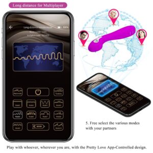 App Series-Hector Electroșoc Vibrator Free App Violet-Silicon 16 App Series-Hector Electroșoc Vibrator Free App Violet-Silicon - imagine 6