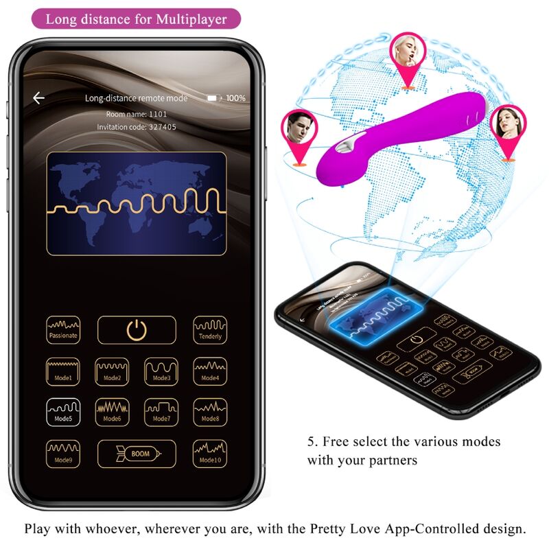 App Series-Hector Electroșoc Vibrator Free App Violet-Silicon 6 img 181828 4f2363306e8fcc7e8f1eacdf29734cbe 1