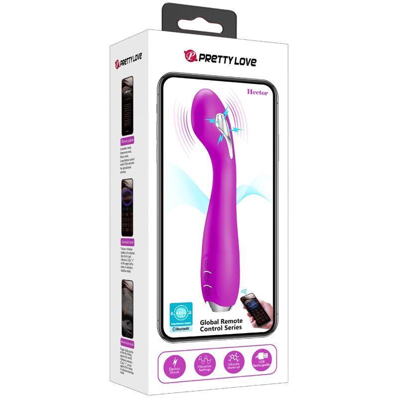App Series-Hector Electroșoc Vibrator Free App Violet-Silicon 5 img 181829 aae0e763947ff7893f1d6f65e98d38c9 1