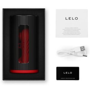 Lelo-F1S V3 Masturbator Masculin Roșu-Silicon, 7 Trepte, App 8 Lelo-F1S V3 Masturbator Masculin Roșu-Silicon, 7 Trepte, App - imagine 3