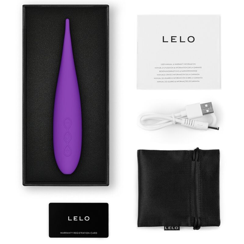 Lelo-Dot Travel Stimulator Clitoridian Violet-Silicon, 7 Trepte 2 img 181939 a63d9462d4514a99226216e7fc24e5d9 1