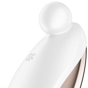 Satisfyer Vibrator-Spot on 2 Lay-on Vibrator White-Silicon, 12 8 Satisfyer Vibrator-Spot on 2 Lay-on Vibrator White-Silicon, 12 - imagine 3