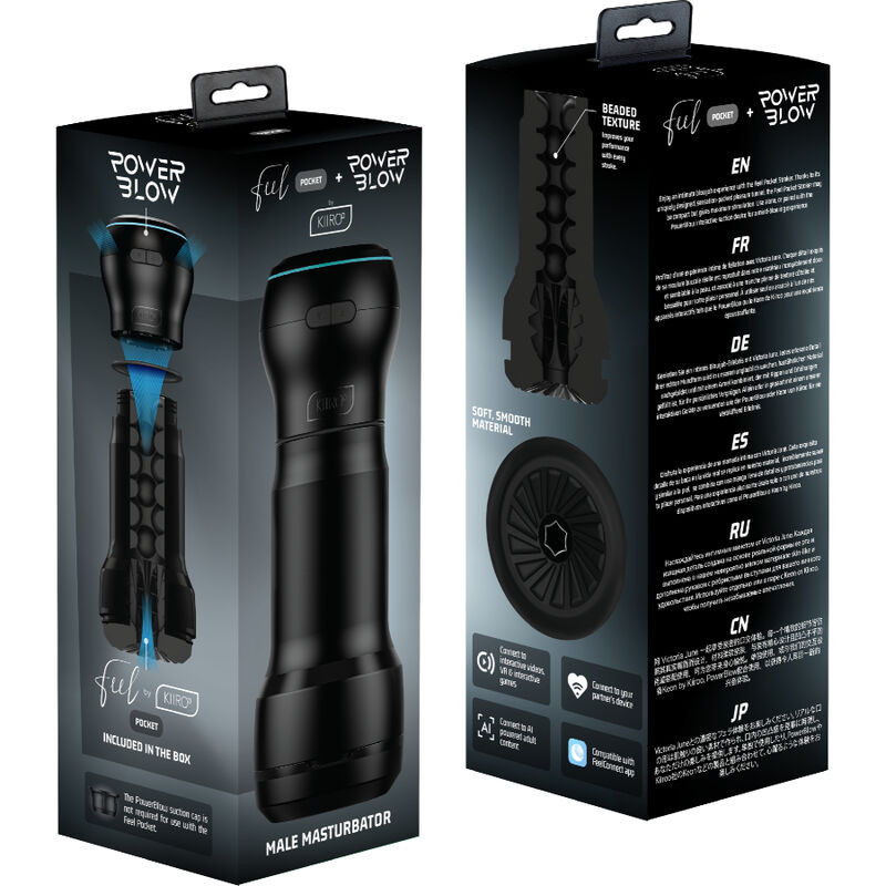 Kiiroo-Feel Pocket Masturbator Masculin + Powerblow-Silicon, App 4 img 181979 a7c8b0cde33ee4d073ca204b9cc25b6c 1