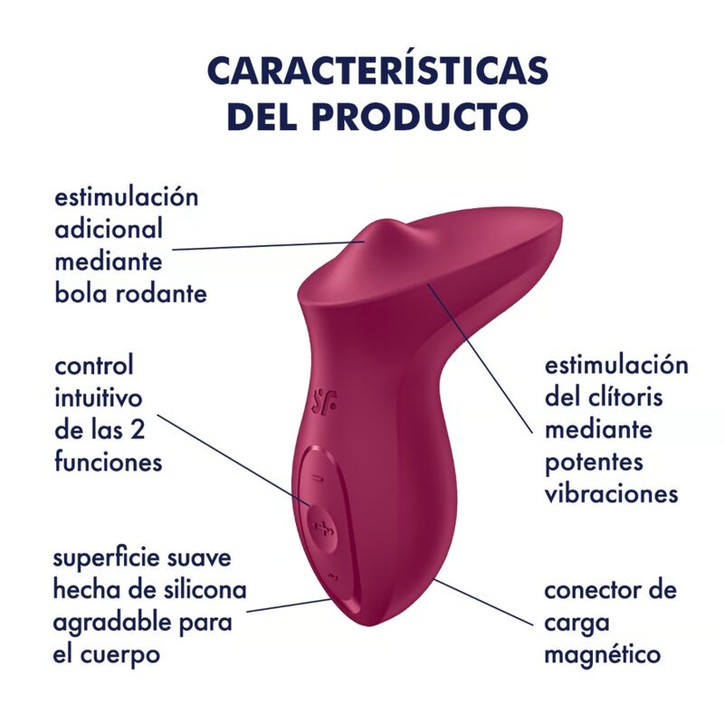 Satisfyer Vibrator-Exciterrr Lay-on Vibrator pentru Clitoris 3 img 181993 d59c18290643f4909f0e57b35f2b189f 1