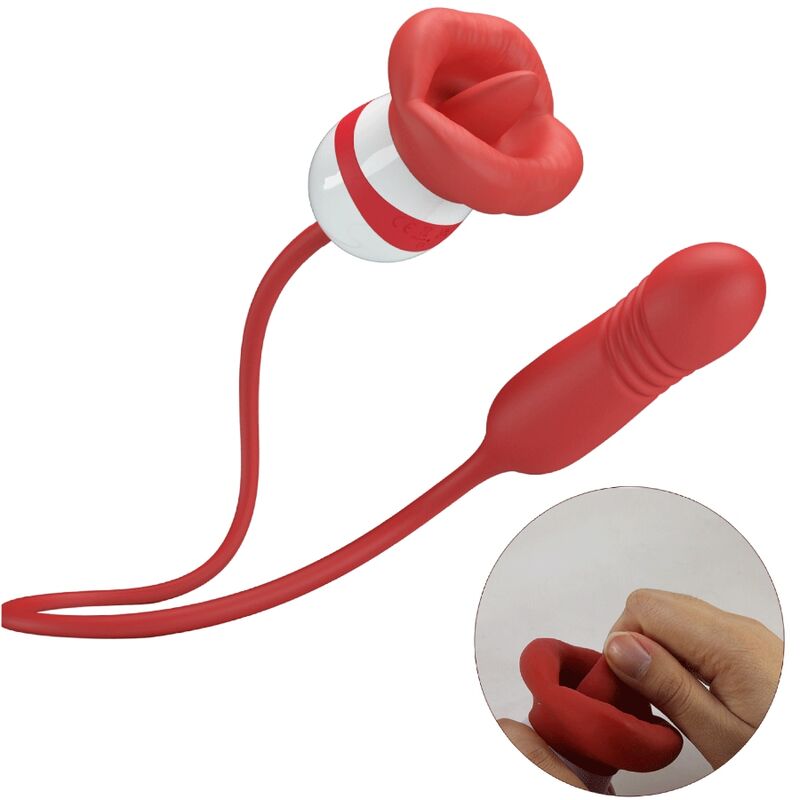 Fun Toys-Ashlynn Masturbator Oral Roșu-Silicon, 5 Trepte 6 img 182359 36d5c332aef54ac08158c98bb1abbde6 1