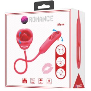 Romance-Alyss Masturbator Bucal Roșu-Silicon, 5 Trepte 15 Romance-Alyss Masturbator Bucal Roșu-Silicon, 5 Trepte - imagine 7