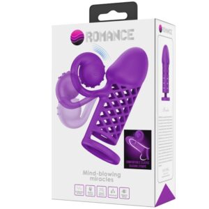 Romance-Harden Purple Manșon Extins cu 10 Funcții 18 Romance-Harden Purple Manșon Extins cu 10 Funcții - imagine 9