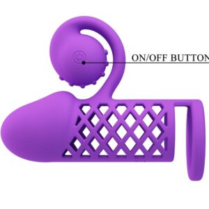 Romance-Harden Purple Manșon Extins cu 10 Funcții 16 Romance-Harden Purple Manșon Extins cu 10 Funcții - imagine 7
