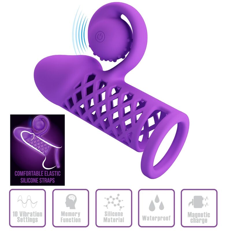 Romance-Harden Purple Manșon Extins cu 10 Funcții 2 img 182582 6f5dc1df2f063a7dded0a5d05777fcc7 1