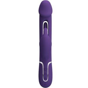 High Tech-Kampas Rabbit 3 în 1 Vibrator Multifuncțional 12 High Tech-Kampas Rabbit 3 în 1 Vibrator Multifuncțional - imagine 3