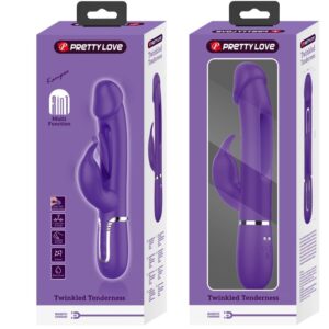 High Tech-Kampas Rabbit 3 în 1 Vibrator Multifuncțional 18 High Tech-Kampas Rabbit 3 în 1 Vibrator Multifuncțional - imagine 9