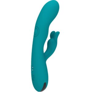 Armony-Dancing Bunny Vibrator Rabbit 10 Viteze Verde-Silicon, 10 - imagine 2