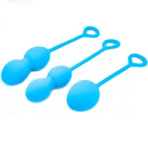 Armony-Anabiosis Vaginal Dumbbell 3 Niveluri Albastru-Silicon 14 Armony-Anabiosis Vaginal Dumbbell 3 Niveluri Albastru-Silicon - imagine 6