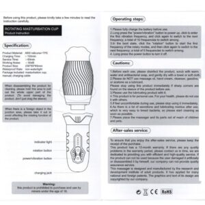 Armony - Belucci Masturbator Oral Vibrator Alb - imagine 4