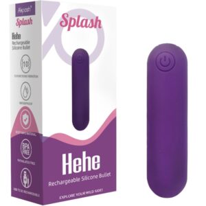 Armony-Splash Hehe Vibrator Bullet din Silicon, 10 Vibrații, 65 12 Armony-Splash Hehe Vibrator Bullet din Silicon, 10 Vibrații, 65 - imagine 6