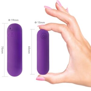 Armony-Splash Haha Vibrator Bullet din Silicon 10 Vibrații 75 X 10 Armony-Splash Haha Vibrator Bullet din Silicon 10 Vibrații 75 X - imagine 5