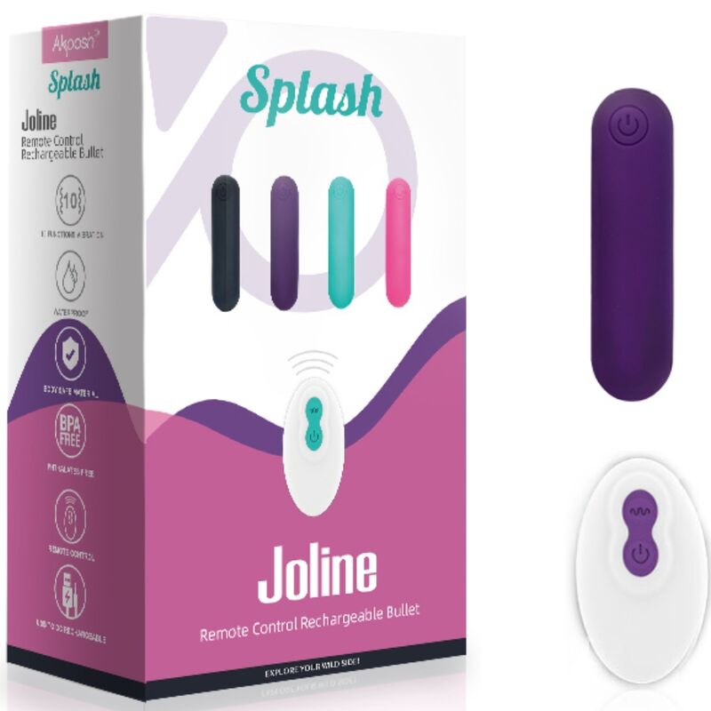 Armony-Splash Joline Vibrator Bullet Silicon Telecomandă 10 6 img 183599 83ef3d3148ed3ae293ac9a197031f079 1