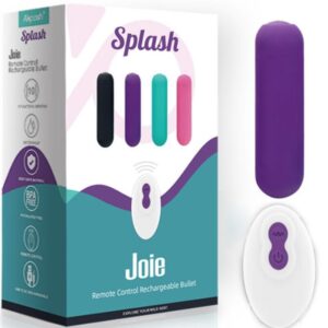 Armony-Splash Joie Vibrator Bullet din Silicon, Telecomandă - imagine 6