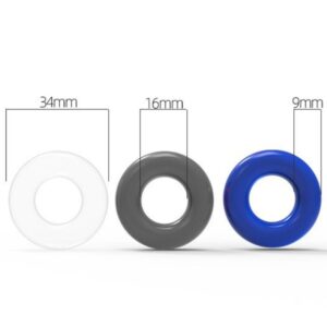 Armony-Titan Love Donut Ring Multicolor-Silicon 8 Armony-Titan Love Donut Ring Multicolor-Silicon - imagine 2