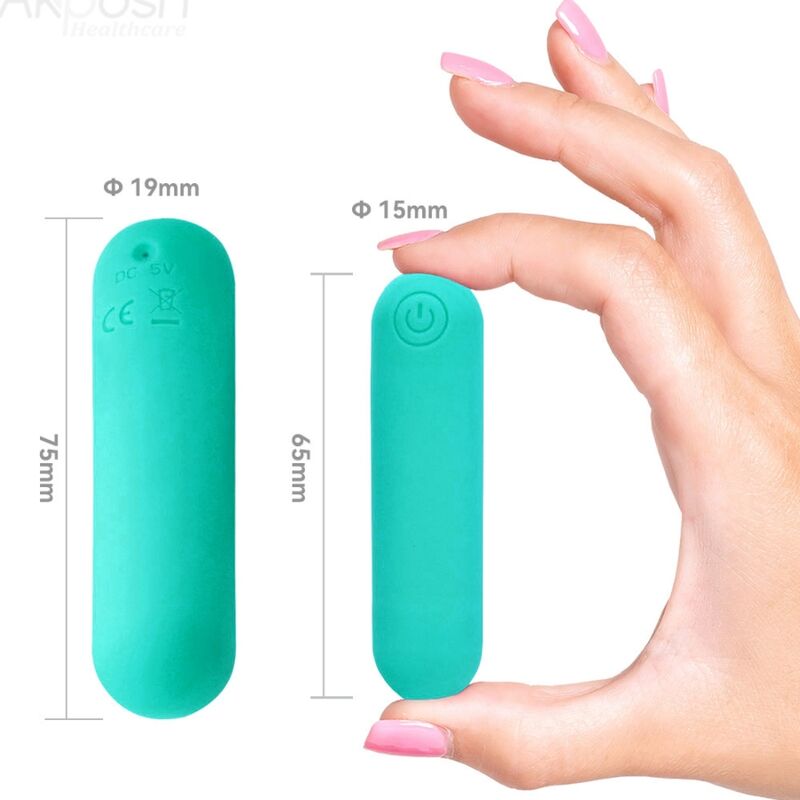 Armony-Splash Haha Vibrator Bullet din Silicon 10 Vibrații 75 X 6 img 183667 ee770e324a73338b194c2cefcd96438d 1