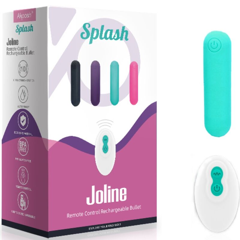 Armony-Splash Joline Vibrator Bullet din Silicon Telecomandă 10 3 img 183680 28a6510da6afa2b3d9e5c6f4a910411e 1