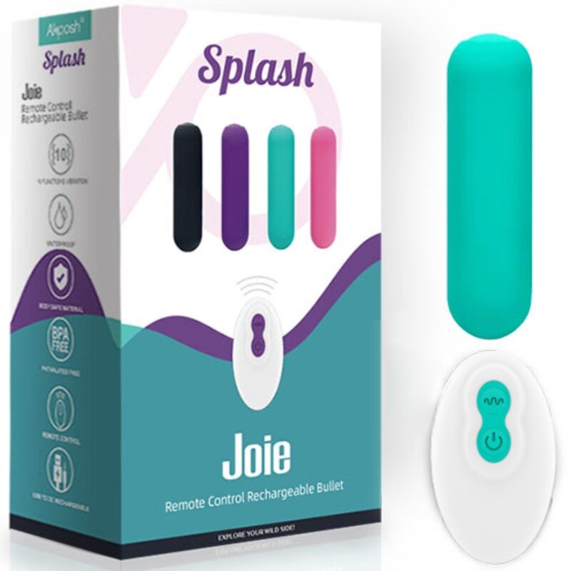 Armony-Splash Joie Vibrator Bullet din Silicon cu Telecomandă 5 img 183684 d82bc740bea66e605970383f14328c45 1
