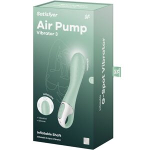 Satisfyer Vibrator-Air Pump Vibrator 3 Gonflabil pentru Punctul 12 Satisfyer Vibrator-Air Pump Vibrator 3 Gonflabil pentru Punctul - imagine 6