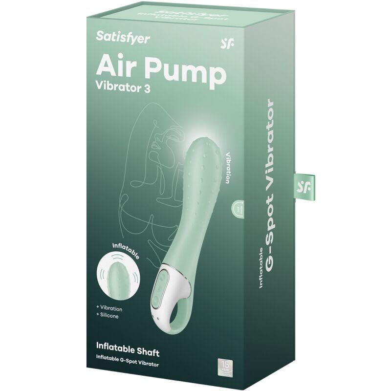 Satisfyer Vibrator-Air Pump Vibrator 3 Gonflabil pentru Punctul 6 img 183902 0e61d60d1a8fdb99595172075c9c0930 1