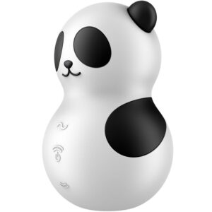 Satisfyer Air Pulse-Pocket Panda Stimulator si Vibrator Negru si 12 Satisfyer Air Pulse-Pocket Panda Stimulator si Vibrator Negru si - imagine 5