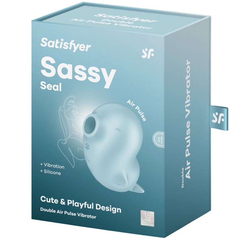 Satisfyer Air Pulse-Sassy Seal Stimulator cu Unde de Presiune si 3 img 184000 24301e5df3b4c1edfdd7e64eed2a6e3e 1
