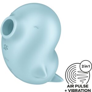 Satisfyer Air Pulse-Sassy Seal Stimulator cu Unde de Presiune si 12 Satisfyer Air Pulse-Sassy Seal Stimulator cu Unde de Presiune si - imagine 6