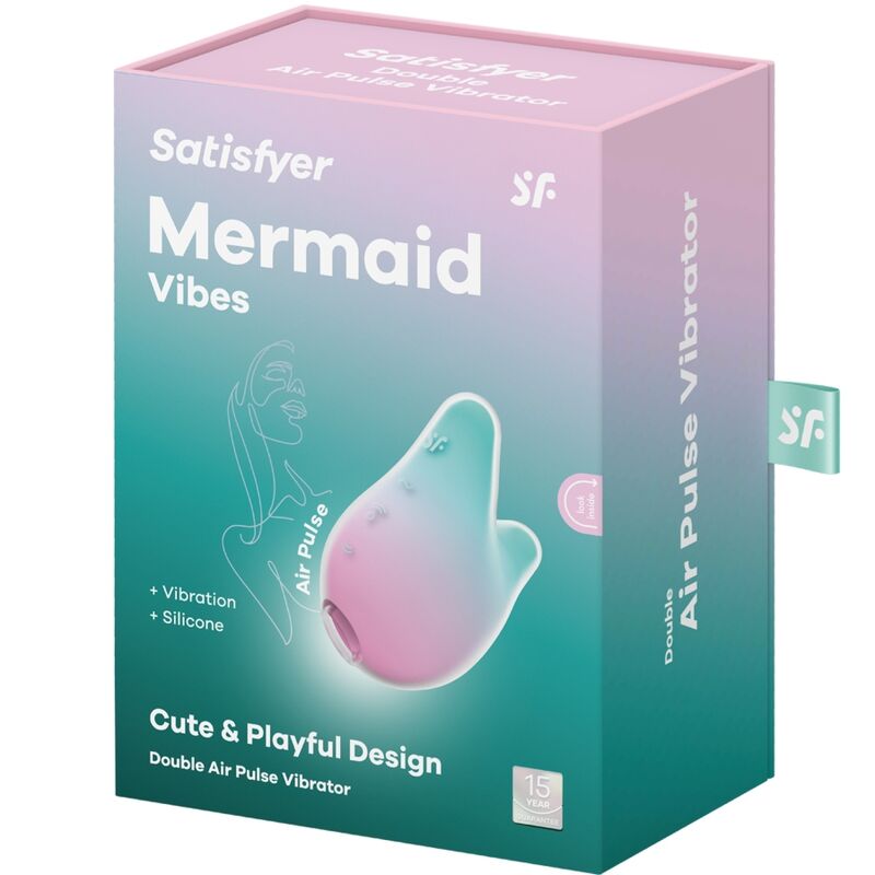 Satisfyer Air Pulse-Mermaid Vibes Stimulator & Vibrator Menta si 5 img 184024 65755ccf1f0641a9f2def0681a03364c 1