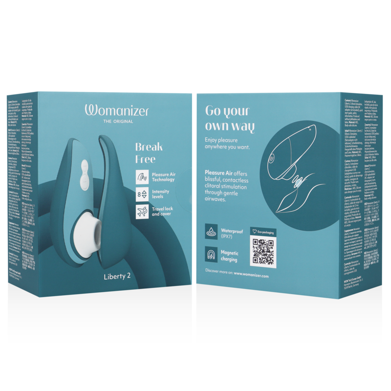 Womanizer-Liberty 2 Stimulator Clitoridian cu Sucțiune Deschis · Vibratoare (imaginea 7)