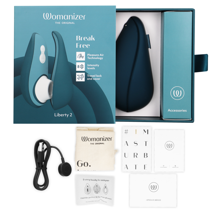Womanizer-Liberty 2 Stimulator Clitoridian cu Sucțiune Deschis · Vibratoare (imaginea 6)