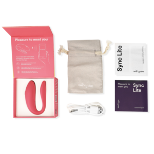 We‑vibe - Sync Lite Stimulator pentru Clitoris, Roz/Turquesa 10 We‑vibe - Sync Lite Stimulator pentru Clitoris, Roz/Turquesa - imagine 5