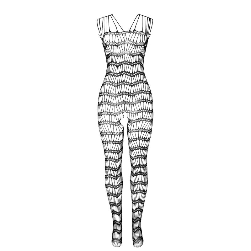 Subblime - 951696 Bodystocking Crotchless din Plasă, Negru, One Size 2 img 184662 f57864af1333ce6def20529f0411d42a 1