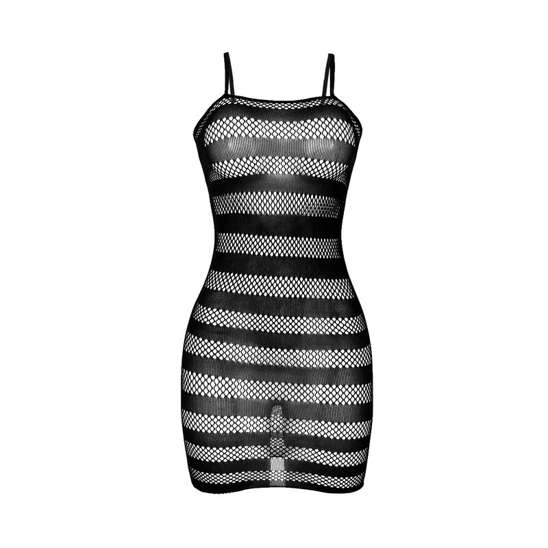 Subblime Dresses-951733 Rochie Plasă cu Dungi Negre - One Size · Lenjerie Sexy Femei (imaginea 5)