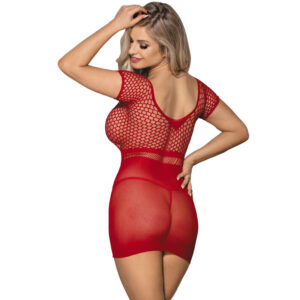 Subblime Dresses-951924 Rochie Scurtă Croșetată Roșie One Size · Lenjerie Sexy Femei (imaginea 3)