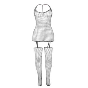 Subblime - 951955 Shiny Fishnet Bodystocking One Size 14 Subblime - 951955 Shiny Fishnet Bodystocking One Size - imagine 5