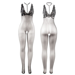 Subblime - 951993 Body Transparent Tip Plasă fără Chilot Negru One Size 12 Subblime - 951993 Body Transparent Tip Plasă fără Chilot Negru One Size - imagine 3