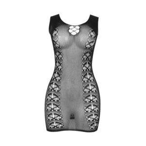 Subblime - 952167 Rochie Scurtă Plasă Elastică Neagră One Size 18 Subblime - 952167 Rochie Scurtă Plasă Elastică Neagră One Size - imagine 8