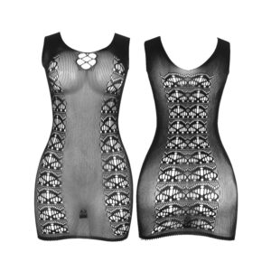 Subblime - 952167 Rochie Scurtă Plasă Elastică Neagră One Size 16 Subblime - 952167 Rochie Scurtă Plasă Elastică Neagră One Size - imagine 6