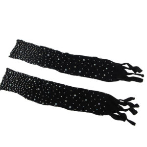 Subblime - 952174 Fishnet Bodystocking cu Mănuși și Diamante Negru One Size - imagine 5
