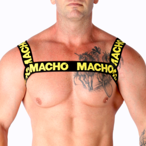 Macho Underwear-Ham Dublu Elastic Galben - imagine 1
