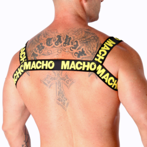 Macho Underwear-Ham Dublu Elastic Galben - imagine 3