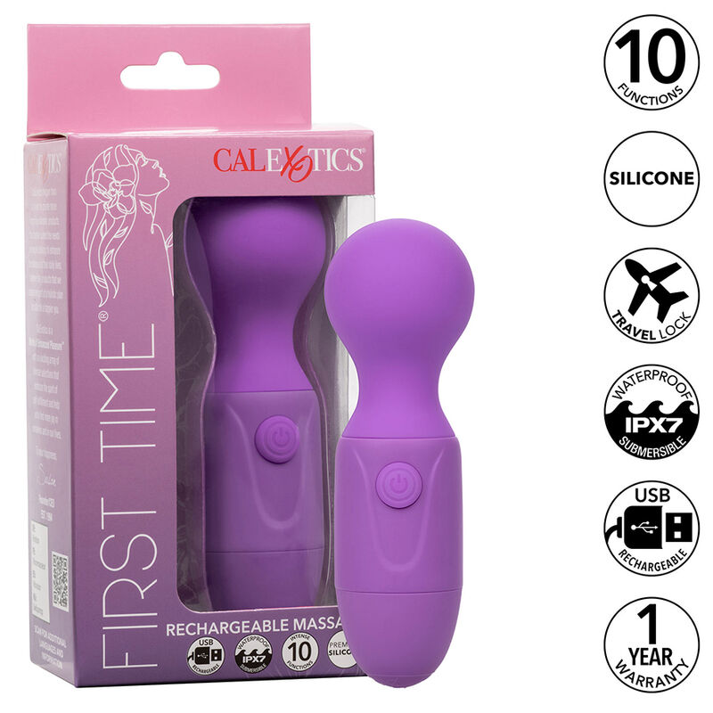 Calexotics-First Time Massager Reîncărcabil, 10 Vibrații, Mov-10 9 Calexotics-First Time Massager Reîncărcabil, 10 Vibrații, Mov-10 · Vibratoare (imaginea 9)